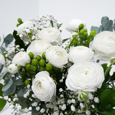 White Ranunculus Bouquet