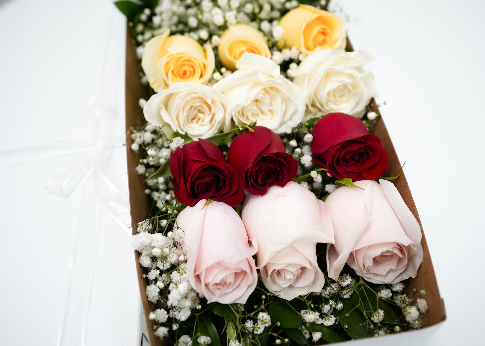 12 Assorted Rose Box