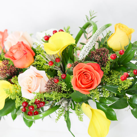 Yellow Floral Centerpiece
