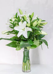White Lilies Bouquet - Flower - Toronto Flower Gallery
