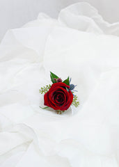 Red Rose Boutonniere - Toronto Flower Gallery