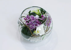 Calla Lily & Orchid Bowl - Toronto Flower Gallery