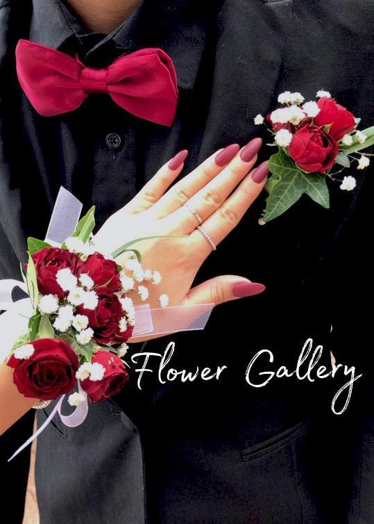 Red Roses Wrist Corsage - Flower - Toronto Flower Gallery