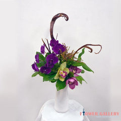 Cymbidium and Orchid Arrangement - Flower - Toronto Flower Gallery
