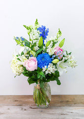 Blue Rain Blossom (Blue Mum) - Toronto Flower Gallery
