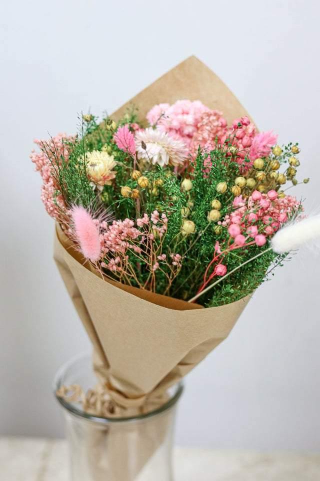 Dried Mixed Flower Bouquet - Flower & Plant Free Delivery