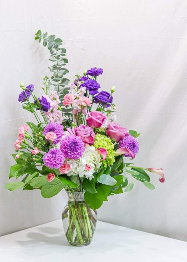 Velvet Violet Bouquet - Toronto Flower Gallery
