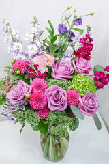 Velvet Pink Bouquet - Toronto Flower Gallery