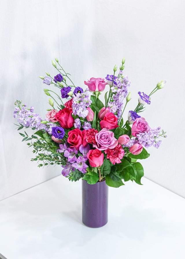 Purple Love in all Season - Toronto Flower Gallery